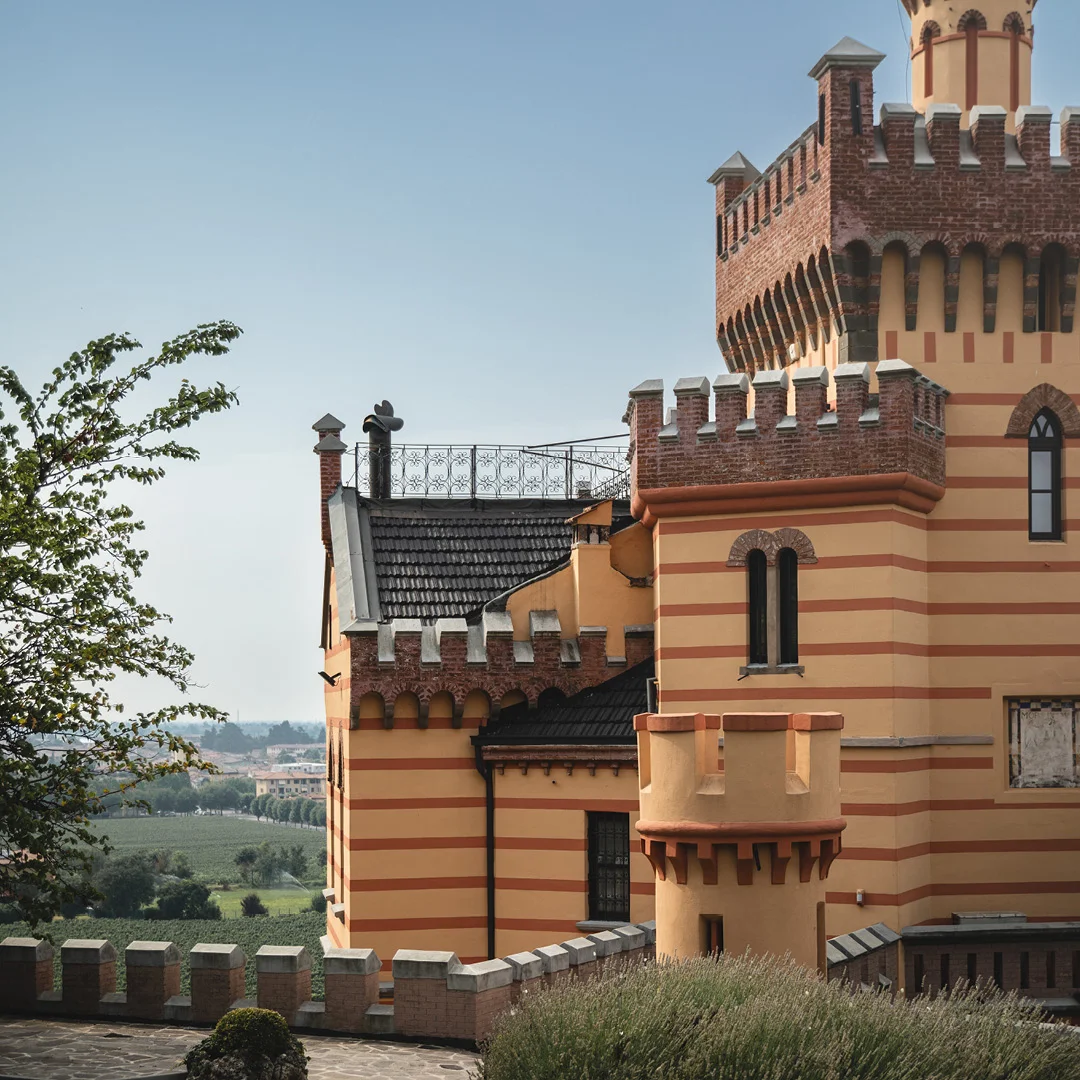 Castello Bonomi. Vini preziosi come la Franciacorta.